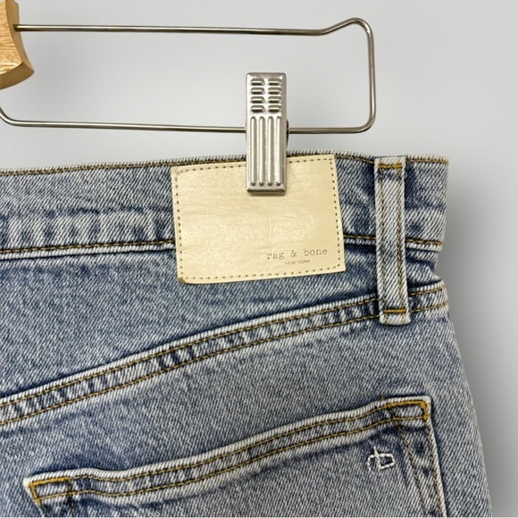 Rag & Bone Andi Ankle-Length Wide Leg Jeans Cecilia Sz 31 - Picture 9 of 16